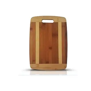 Planche à découper en bois de qualité supérieure planche à découper de forme rectangulaire au design admirable pour fournisseur en gros
