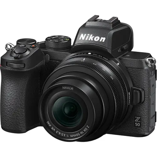 Nikon Z 50 Mirrorless डिजिटल कैमरा के साथ 16-50mm लेंस