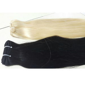 24 pulgadas Super doble tipo trama pelo recto estilo nueva moda 2022 pelo vietnamita crudo - Product Image 1