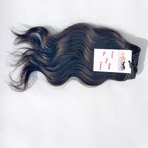 Extensiones de cabello indio Virgen al por mayor, alineadas con cutícula Natural extensiones de cabello, vendedor de cabello a granel humano crudo cabello indio virgen - Product Image 3