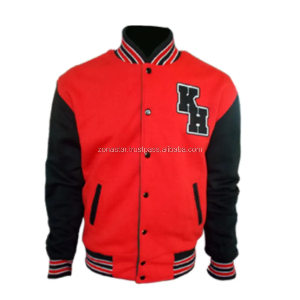 Nieuwkomers Mannen Winter Unisex College Letterman Bomberjacks Custom Design Logo Honkbal Varsty School Wam Wollen Jassen