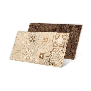 Carreaux de sol en porcelaine de stationnement vitrifiés entièrement polis de conception de marbre de haute résolution 600x1200mm pour la cuisine à la maison. - Product Image 4