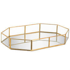 Bandeja de espejo de metal para uso en vajilla - Product Image 6