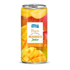 Healthy Halal 250ml Aluminum Slim <b>Can</b> Mango Juice Soft Drink with Mixed Flavor OEM Processed <b>Fruit</b> & Vegetable Juice - Product Image 5