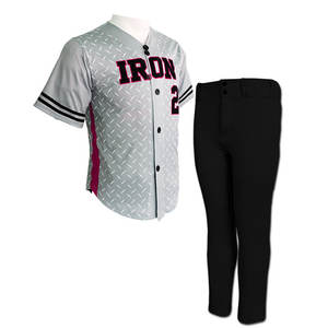 ชุดเบสบอลสำหรับผู้ใหญ่,ชุดเบสบอลสวมใส่สบายน้ำหนักเบาดีไซน์ใหม่ - Product Image 5