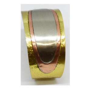 2025 Kansas Winter Gold <b>copper</b> arm cuff festival Wavy Gold Cuff <b>Bracelet</b> Genuine Ladies Trousers Long Winter Coats Jewelry - Product Image 5