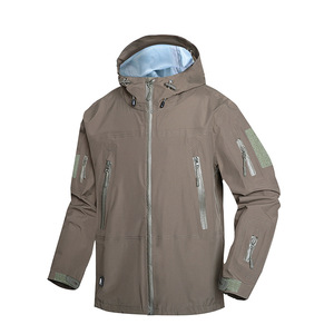 wholesale hot selling <b>Rain</b> <b>Jacket</b> Hooded Breathable Lightweight - Product Image 1