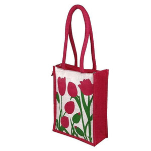 Wholesale Custom Natural <b>Recycled</b> Shopping Jute <b>Tote</b> <b>Bag</b> 100% Export Oriented Printed Jute <b>Tote</b> <b>Bag</b> Custom Logo in Bangladesh - Product Image 1