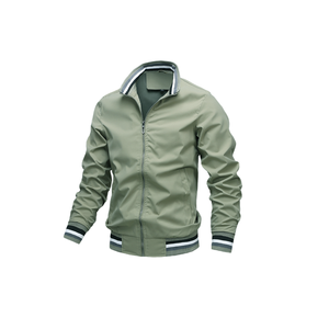 Men's <b>Slim</b> <b>Fit</b> High Street Winter Baseball <b>Jacket</b> with Zipper Fashion Casual Outwear Featuring Pakistan Letter Pattern - Product Image 4