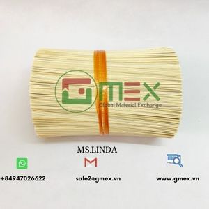 Varillas de bambú redondas, varitas de incienso de bambú de calidad premium, agarbatti, de Vietnam - Product Image 2
