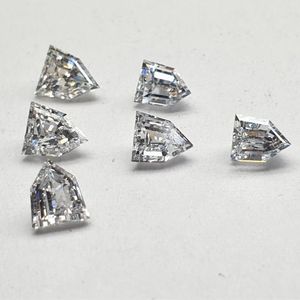 Meuleuse de laboratoire, diamant en forme de bouclier coupé, 0.30 à 0.39, poli, de pureté, bijoux en diamant blanc - Product Image 1