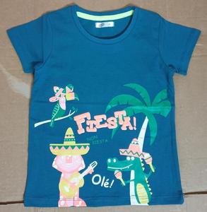 Camiseta Casual 100% Algodón para Adolescentes, Niños, Manga Corta, Cuello Redondo, Estampado, Compresión, Secado Rápido, Ropa de Bangladesh - Product Image 3