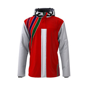 Veste coupe-vent personnalisée de haute qualité, manteau Long à capuche, col, imperméable, vêtements d'extérieur et d'hiver, vente en gros - Product Image 4