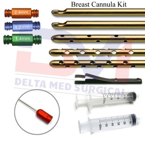 Kit de cánula de pecho de la mejor calidad, cirugía de transferencia de grasa - Product Image 1