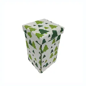 Kraft Paper Tree Impresso Grande Caixa para Embalagem Handmade Custom Paperboard Alta Qualidade Reciclável Paper Gift Packaging Boxes