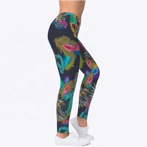 Leggings de Yoga de Alto Contraste para Mujer, Secado Rápido, Transpirables, Antibacterianos, Ropa Deportiva (Poliéster/Spandex) - Product Image 3