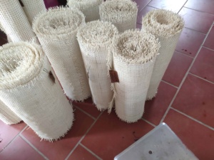 Meilleure vente EUTECH EUR105 rouleau de matériau de meuble PE de couleur naturelle de haute qualité pour l'agriculture traitement des matières premières rotin blanchi - Product Image 4