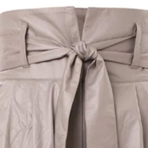 Nouvelle Collection Été – Pantalon en Coton Designer pour Femme Grande Taille, Respirant, Taille Élastique, Jambe Large, Séchage Rapide, Style Pyjama, Devant Plat - Product Image 4