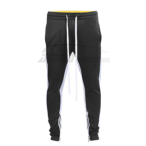 กางเกงแทร็คแฟชั่นสำหรับผู้ชายกางเกงแทร็คแบบเชือกรูดยาวบริการ OEM - Product Image 3