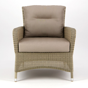 Sofá de ratán, sillas modernas de madera de teca para exteriores, muebles de jardín - Product Image 6