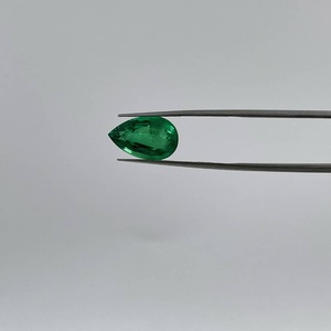 Esmeralda de 3,46 CT de corte de pera zambiana Natural de calidad superior para la fabricación de joyas - Product Image 5