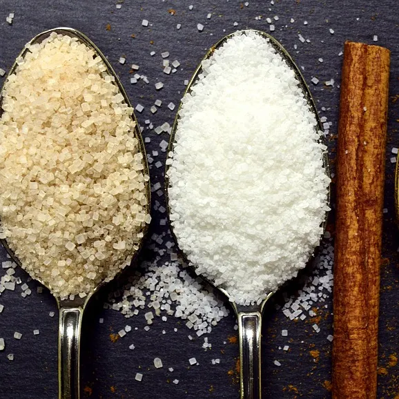Коричневый Рафинированный импортный сахар и натуральный коричневый сахар, закругленные кубики жагги