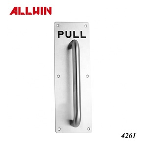 Manija Empotrada Oculta ALLWIN 451 de Acero Inoxidable para Puerta Corredera de Hotel - Product Image 2