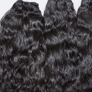 Human Hair Natural Wavy Affordable <b>Cheap</b> Virgin Hair Vendor Ful Hair <b>Extensions</b> - Product Image 2