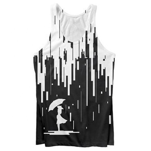 Camiseta sin mangas de sublimación completa a la moda para entrenamiento - Product Image 5