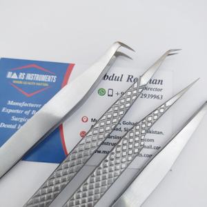 Pince à épiler volume pointe fibre 45 DEGREE HHD Volume Nano Fiber Tip Extensions de cils durables Pince à épiler - Product Image 3