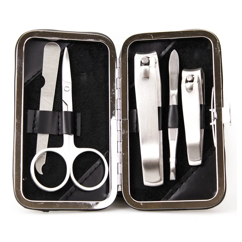 BEST SELL Nail Care kit Manicure Grooming Cleaning Care Set with Stainless Steel Case 2024 for Men and Women L.A. ELAHI & CO