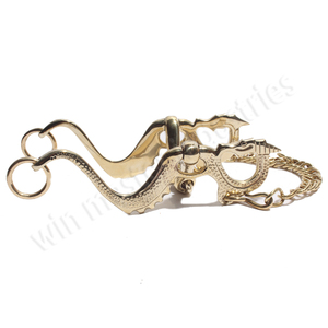 Confortable En Acier inoxydable Filet Cheval Bouche Bits - Product Image 5