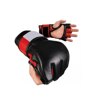 ถุงมือ MMA ยี่ห้อ Wears World ขายส่ง ออกแบบโลโก้ตามสั่ง PU OEM สำหรับฝึกซ้อมคิกบ็อกซิ่ง สายรัดข้อมือปรับได้ รุ่น WW-CG 541 คุณภาพเยี่ยม - Product Image 1