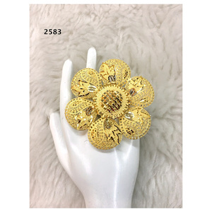 <b>Ring</b> African Jewellery Design <b>Set</b> <b>Gold</b> Plated Wedding Party - Product Image 1