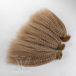 VMAE-Pelo Rizado con Cutícula Alineada, Pelo Humano de Keratina, Rizado, Afro, 4A, 4B, 4C, Afro, Tipo <span class=keywords><strong>U</strong></span>, PVC, #27, #16, #18 - Product Image 1