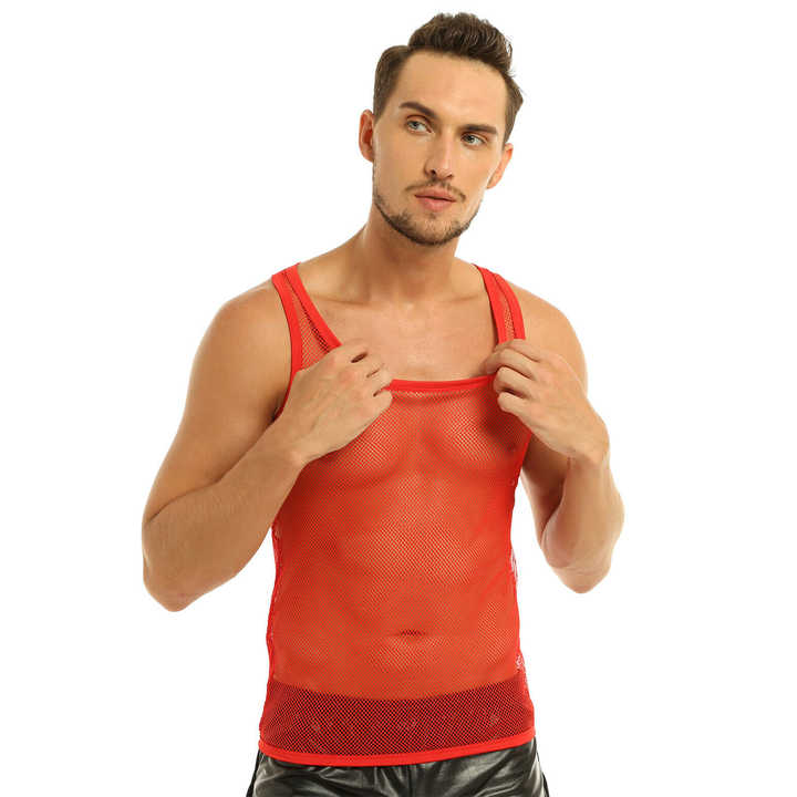 transparent spaghetti top