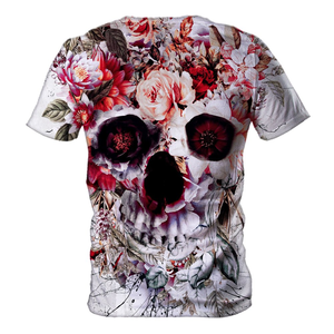Camiseta con impresión Digital 3D personalizada para hombre, camiseta de sublimación de cuello redondo, Camiseta de algodón 100% de alta calidad - Product Image 6