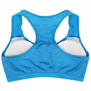Confortable femmes Fitness sport soutien-gorge nouveau Style haute qualité coton Spandex doublure XL Gym Yoga vêtements d'entraînement grande taille - Product Image 4