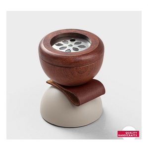 Quemador de Incienso Árabe Creativo de Diseño Religioso, de Nácar y Madera, Incensario para Bakhoor - Product Image 3