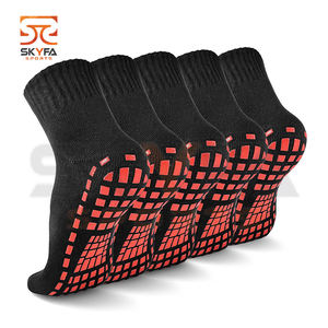 Football concepteur équipage athlétique coton personnalisé anti-dérapant hommes sport grip chaussettes de football Offre Spéciale produits - Product Image 2