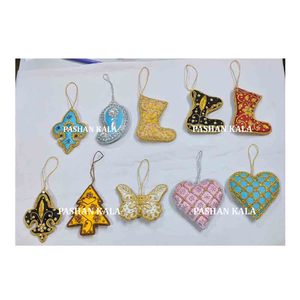 Many Shaped Christmas Mix Hanging Ornament - Product Image 1