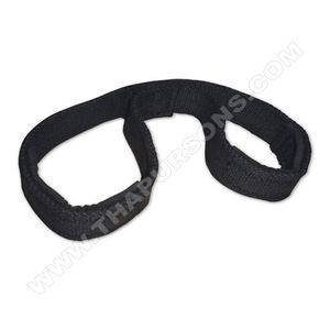 Venta al por mayor OEM logotipo personalizado gimnasio correa de muñeca Figura 8 levantamiento de pesas correas de levantamiento de pesas - Product Image 2