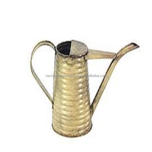 Botes de agua de jardín de acero inoxidable chapados en oro Diseño elegante para decoración al aire libre Característica de agua - Product Image 4