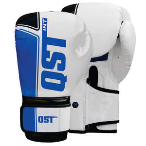 Guantes de combate de boxeo profesionales al por mayor diseño personalizado original de cuero PU con empuñaduras acepta logotipo personal OEM - Product Image 2