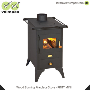 Usine Prix Haute Efficacité Moderne Conception 1.7 kg/h La Consommation de Carburant et d'une Efficacité de 76.9% Foyers au Bois Poêle - Product Image 2