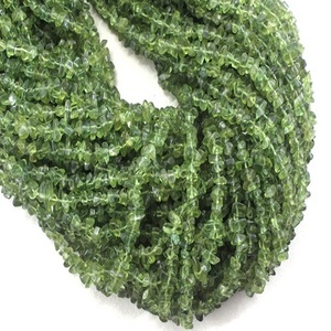 Cuentas de piedras preciosas de apatita verde Natural de 16 \ "AAA de grado, virutas lisas sin cortar para la fabricación de joyas, cuentas de piedra de la mejor calidad - Product Image 1