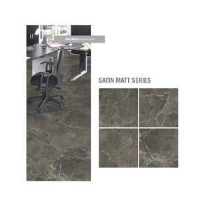 Cerámica color crema palo de madera diseño cuadrado superficie brillante baldosas 40x40cm - Product Image 2