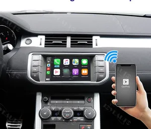 Joyeauto Android otomatik kablosuz Apple Carplay adaptörü Range Rover Evoque için Bosch ayna bağlantı