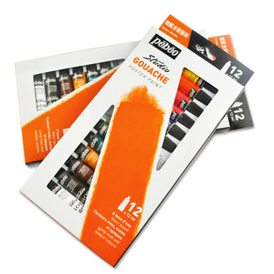 <span class=keywords><strong>Pebeo</strong></span> 12 Couleurs 12ml Vente en Gros <span class=keywords><strong>Peinture</strong></span> Gouache Professionnelle pour Artistes <span class=keywords><strong>Tube</strong></span> en Aluminium Studio pour Débutants - Product Image 2