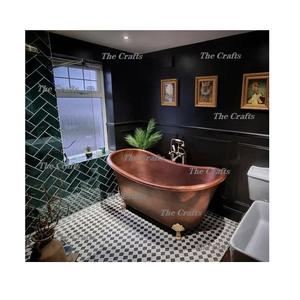 Bañera de Cobre Puro con Patas de Latón, Bañera de la Mejor Calidad para el Hogar y Accesorios de Baño para Hoteles - Product Image 2